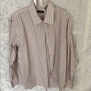 Boss Striped Dress Shirt